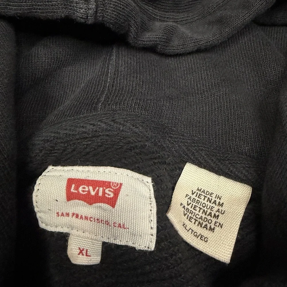 Levi's Star Wars Chewbacca Black Hoodie Sweatshirt Limited Edition Size XL